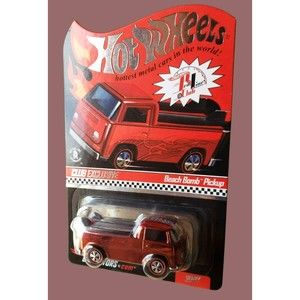 2007 Hot Wheels Red Line Club Exclusive Beach Bomb Pickup  RLC RED /10,000 NM-MT